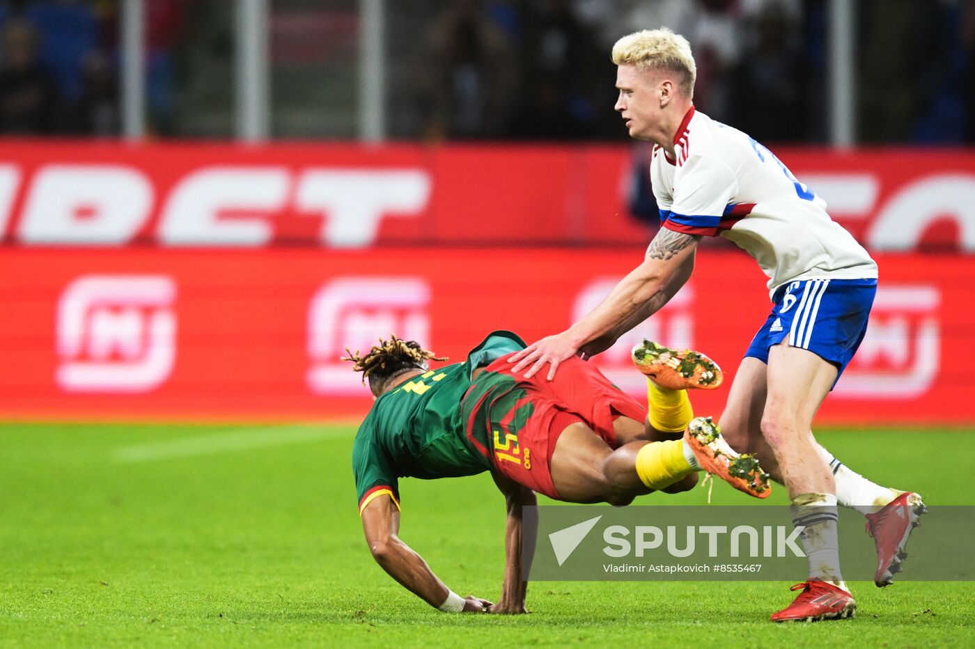 Russia Soccer Friendly Russia - Cameroon