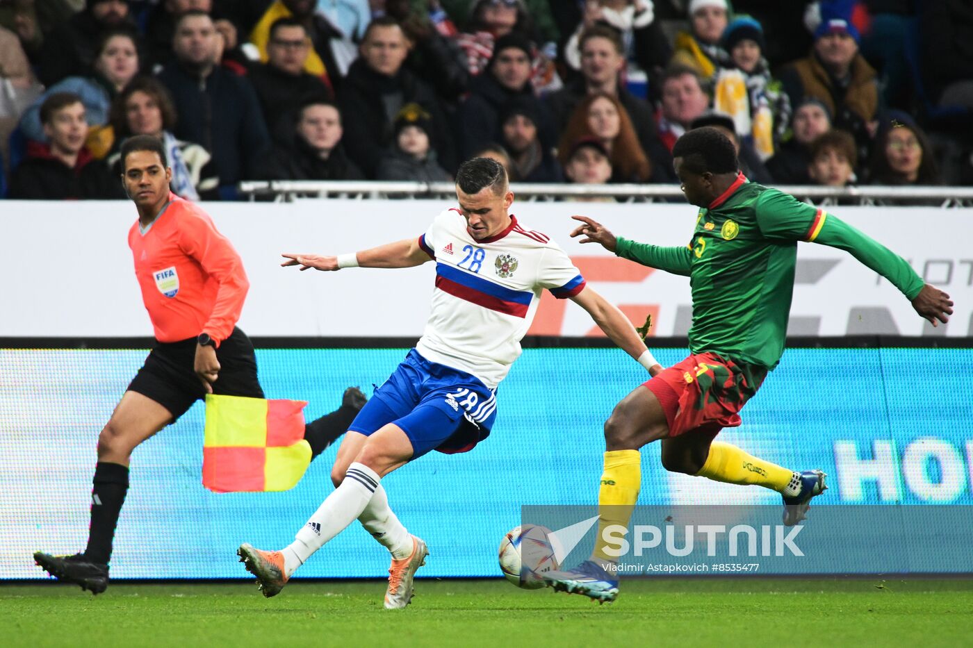 Russia Soccer Friendly Russia - Cameroon