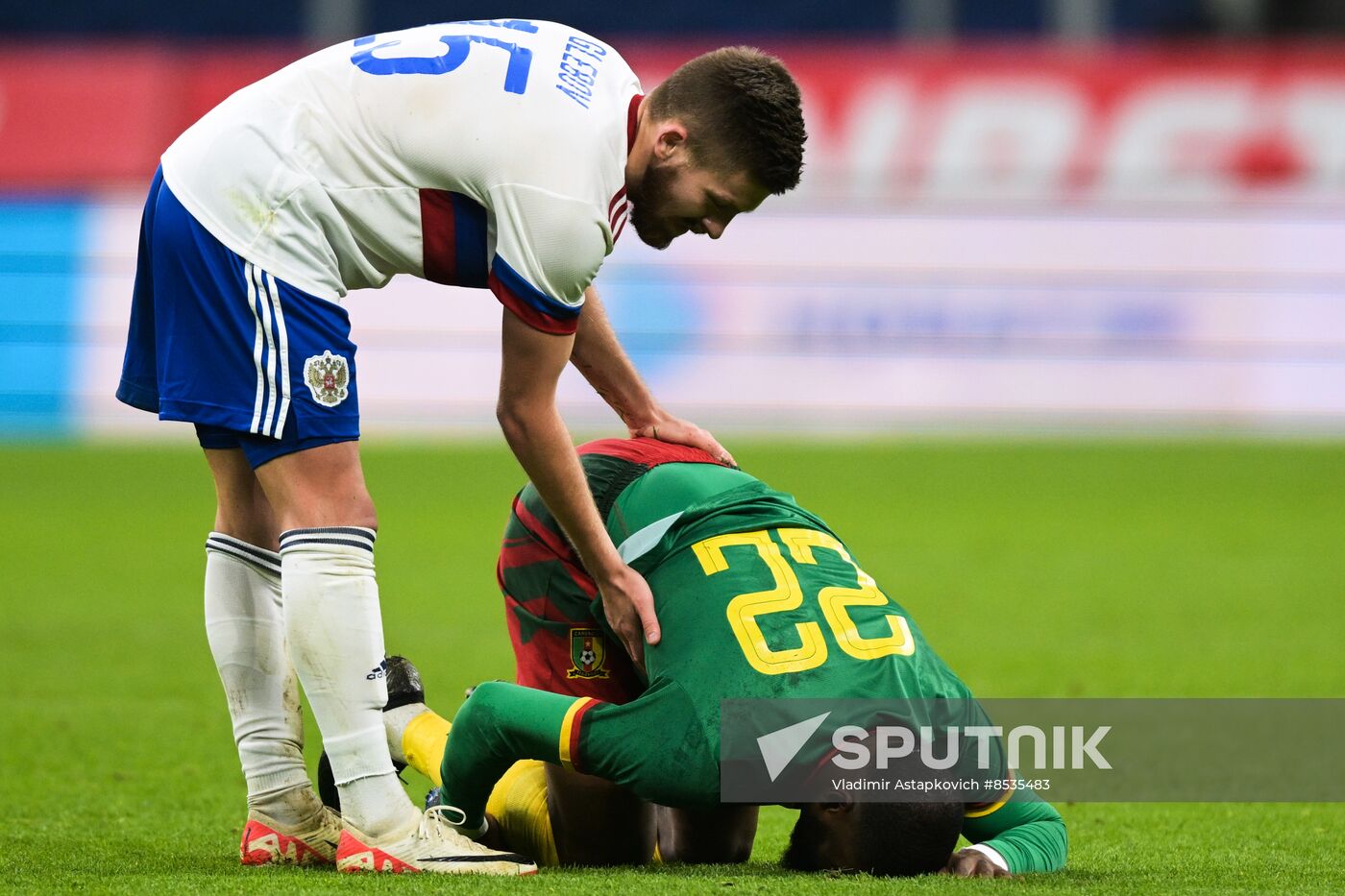 Russia Soccer Friendly Russia - Cameroon