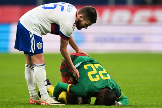 Russia Soccer Friendly Russia - Cameroon