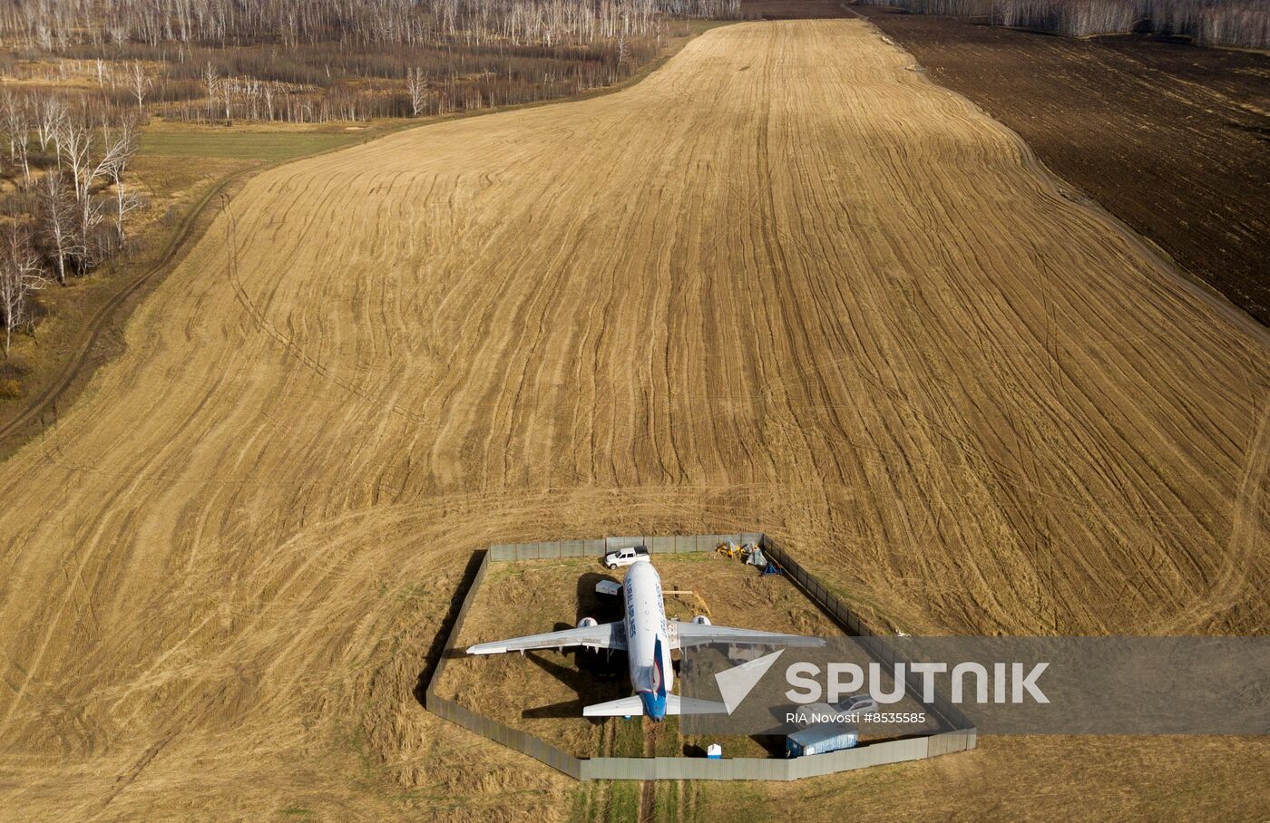 Russia Aircraft Emergency Landing