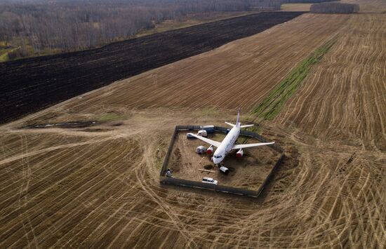 Russia Aircraft Emergency Landing