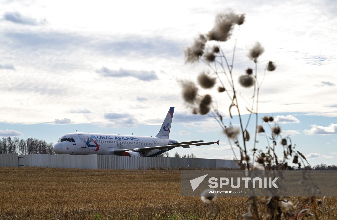 Russia Aircraft Emergency Landing