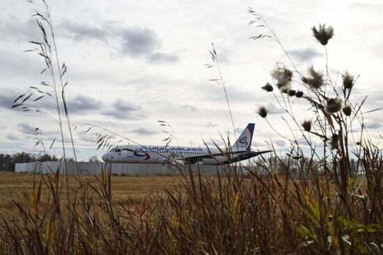 Russia Aircraft Emergency Landing