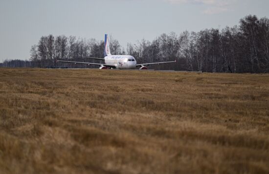 Russia Aircraft Emergency Landing