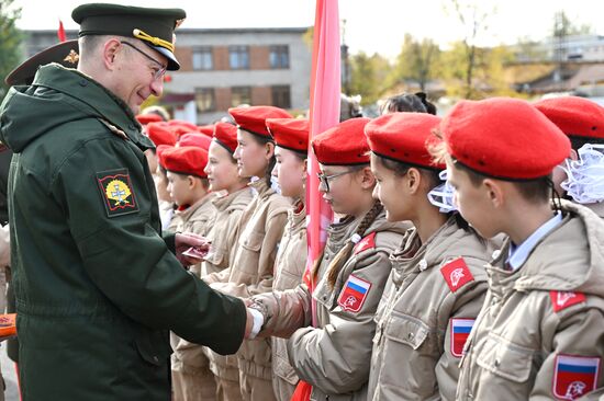 Russia Yunarmiya Joining Ceremony
