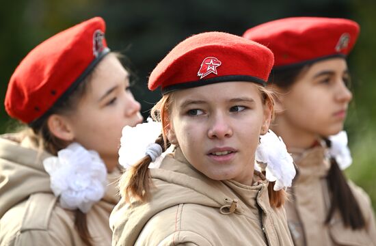 Russia Yunarmiya Joining Ceremony
