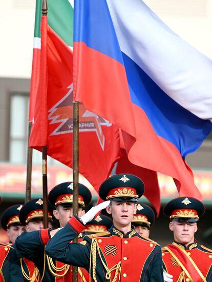 Russia Yunarmiya Joining Ceremony