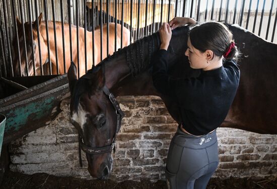 Russia LPR Equestrian Sports School