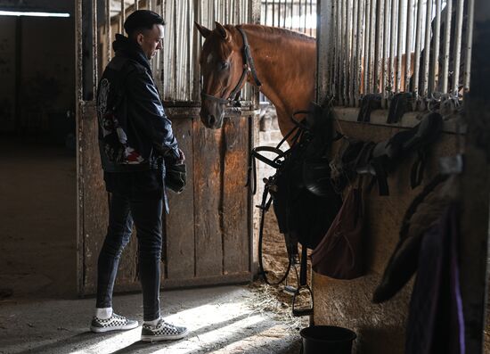 Russia LPR Equestrian Sports School