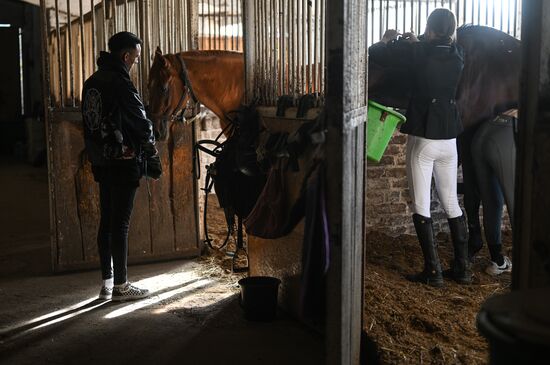 Russia LPR Equestrian Sports School