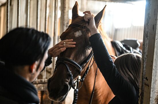 Russia LPR Equestrian Sports School