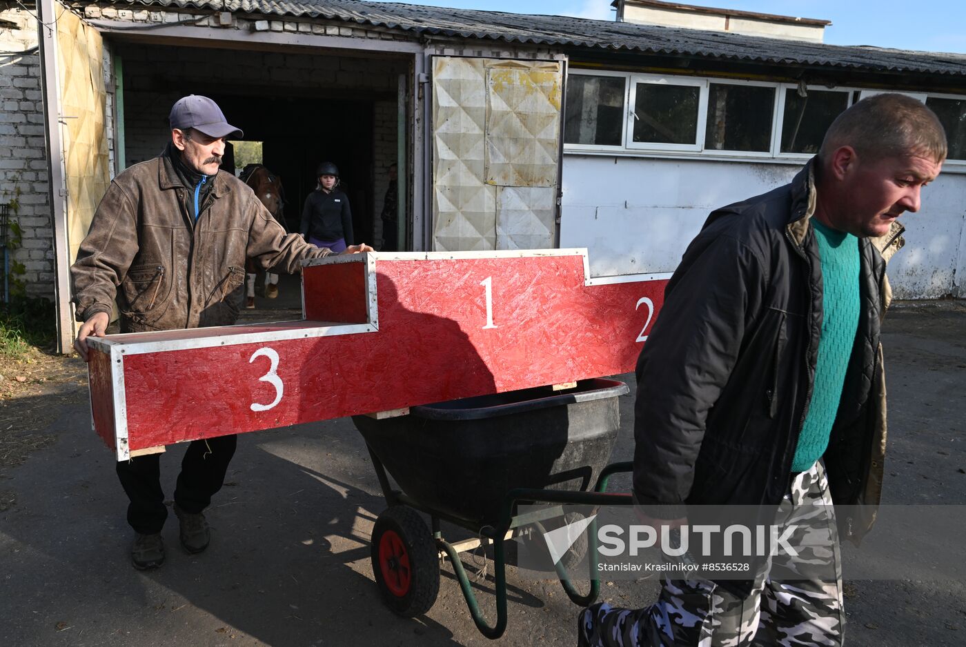 Russia LPR Equestrian Sports School