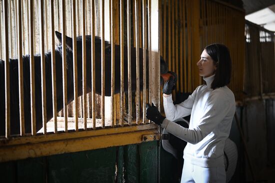 Russia LPR Equestrian Sports School