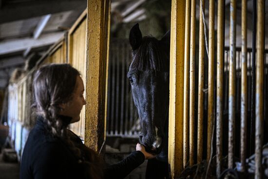 Russia LPR Equestrian Sports School