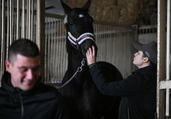 Russia LPR Equestrian Sports School