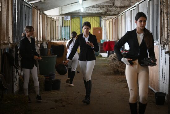 Russia LPR Equestrian Sports School