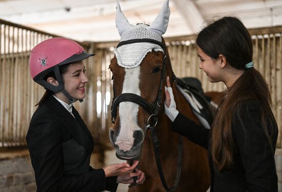 Russia LPR Equestrian Sports School