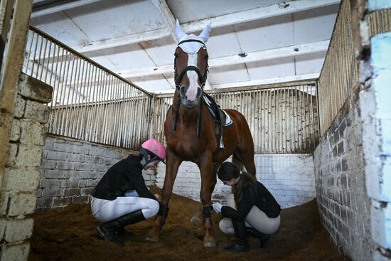 Russia LPR Equestrian Sports School