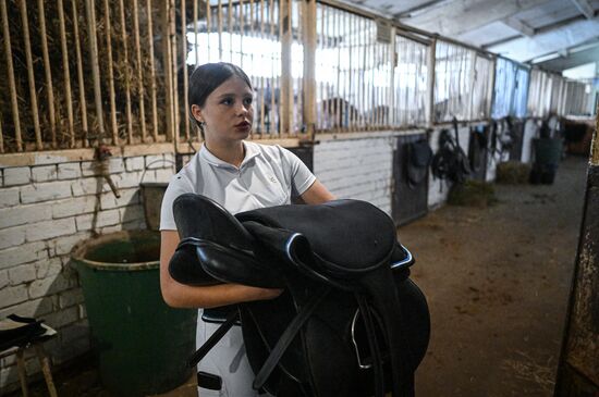 Russia LPR Equestrian Sports School