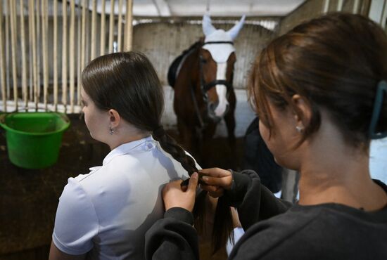 Russia LPR Equestrian Sports School