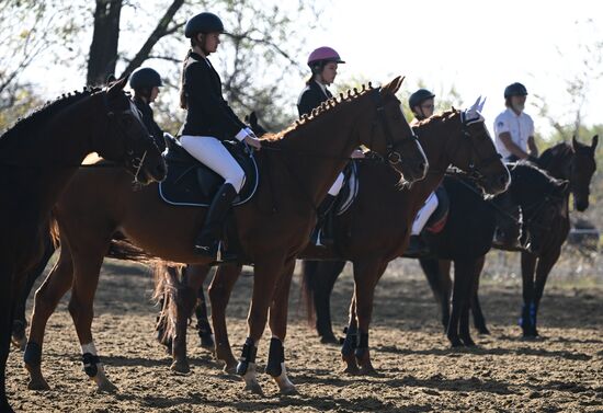 Russia LPR Equestrian Sports School