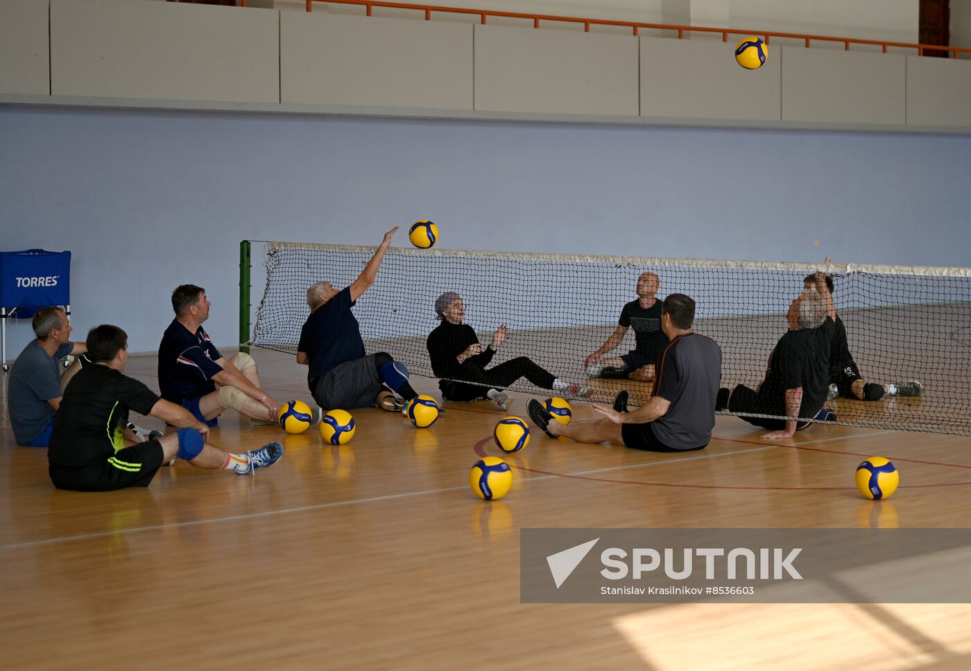 Russia LPR Disabled Volleyball Team