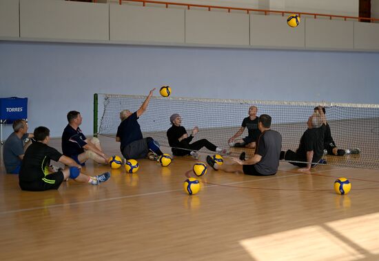 Russia LPR Disabled Volleyball Team