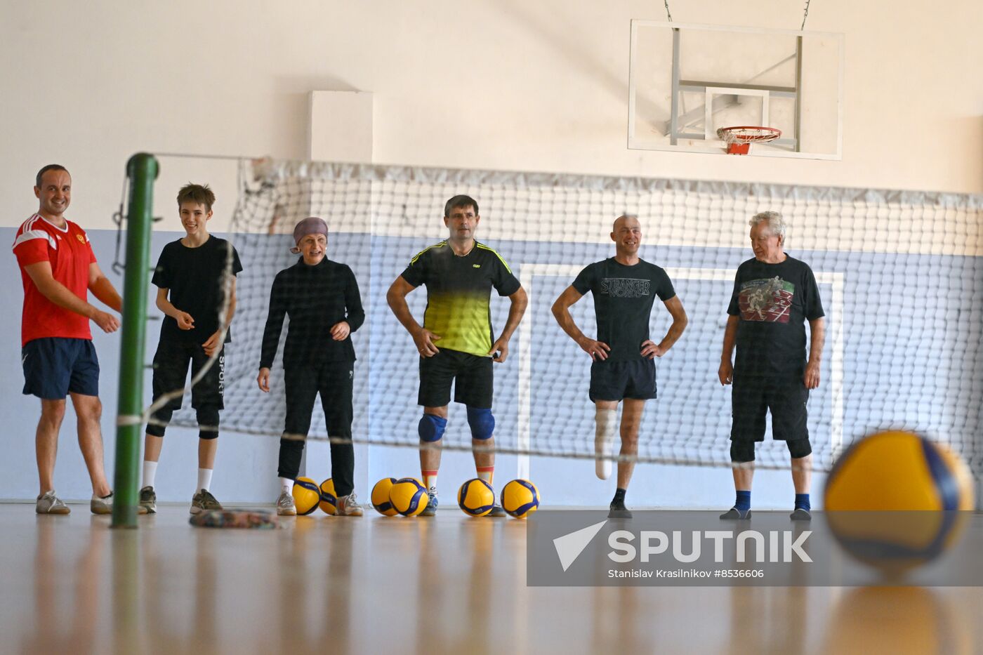 Russia LPR Disabled Volleyball Team