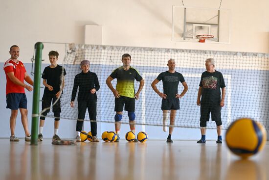 Russia LPR Disabled Volleyball Team