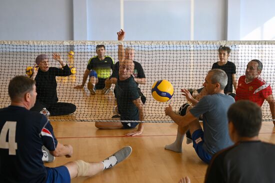 Russia LPR Disabled Volleyball Team