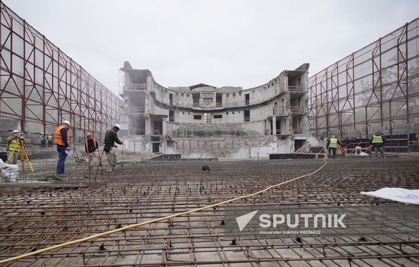 Russia Ukraine Military Operation Theatre Reconstruction
