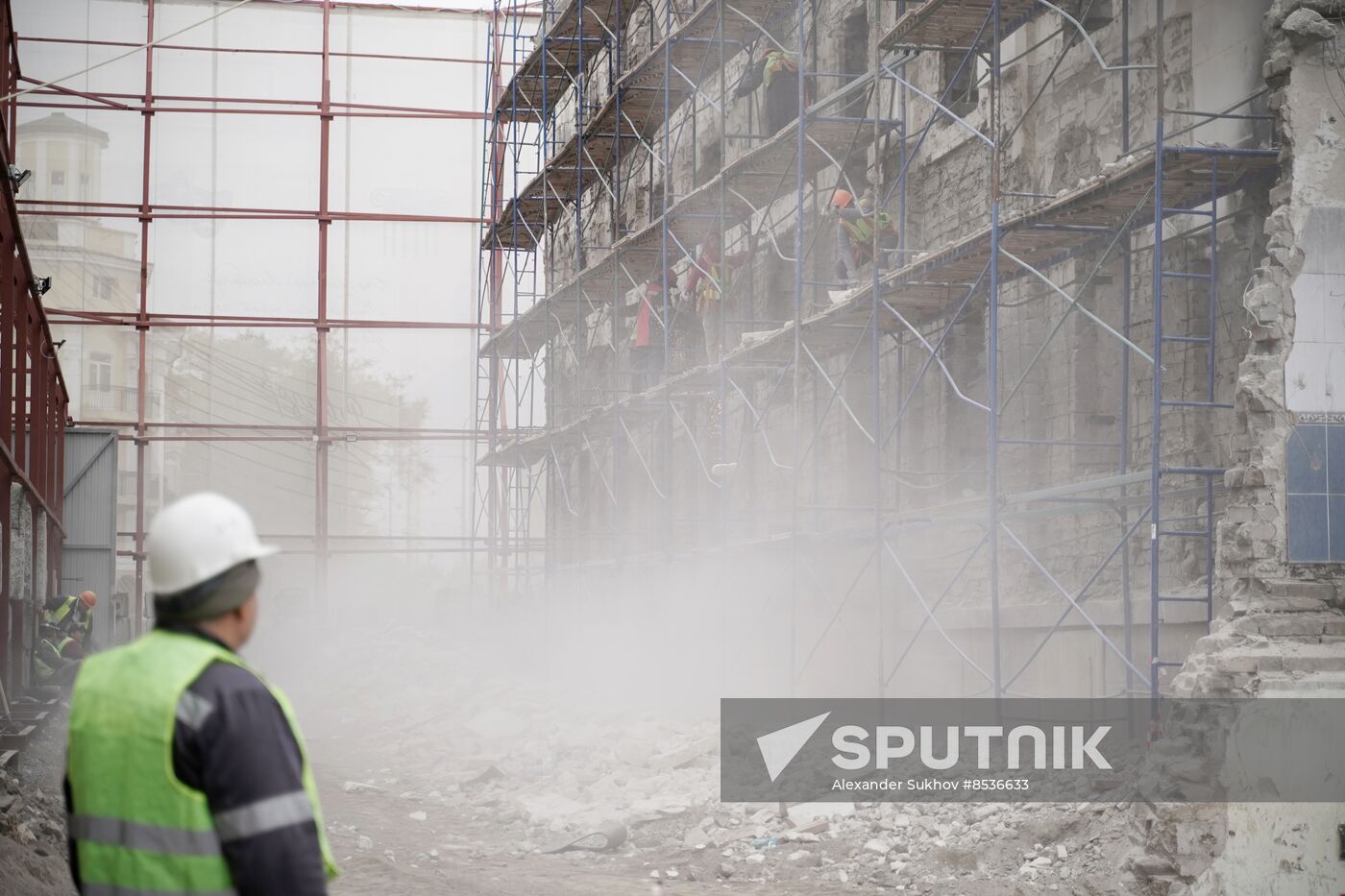 Russia Ukraine Military Operation Theatre Reconstruction