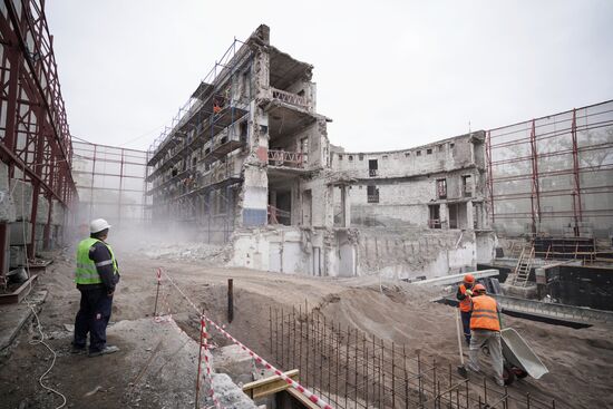 Russia Ukraine Military Operation Theatre Reconstruction