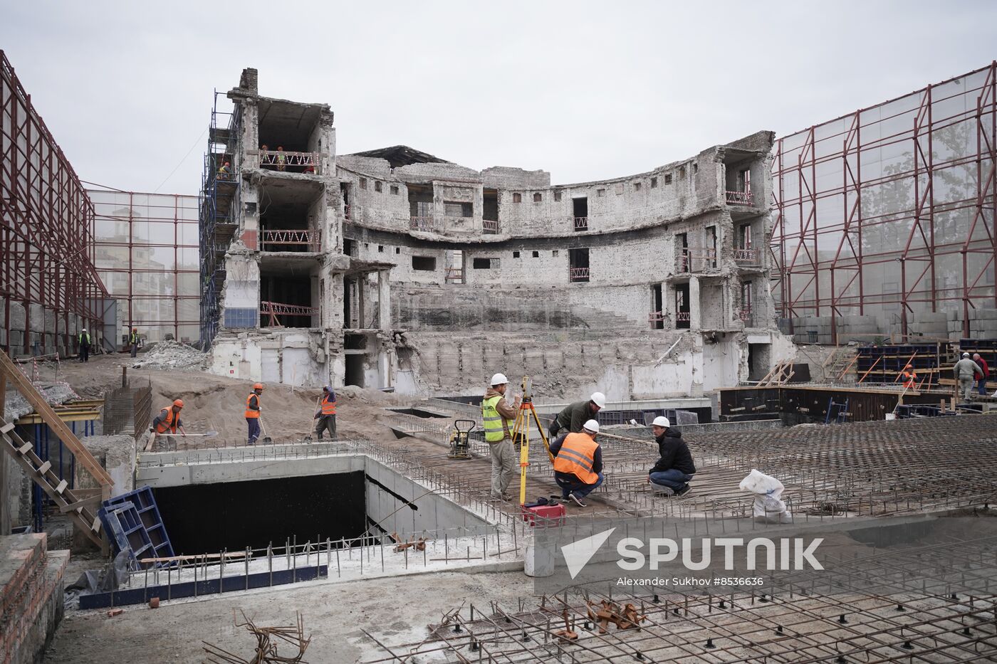 Russia Ukraine Military Operation Theatre Reconstruction