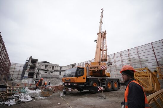 Russia Ukraine Military Operation Theatre Reconstruction