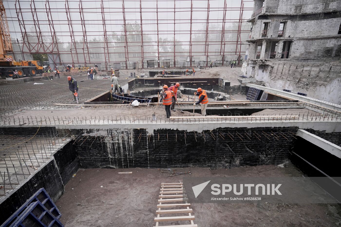 Russia Ukraine Military Operation Theatre Reconstruction