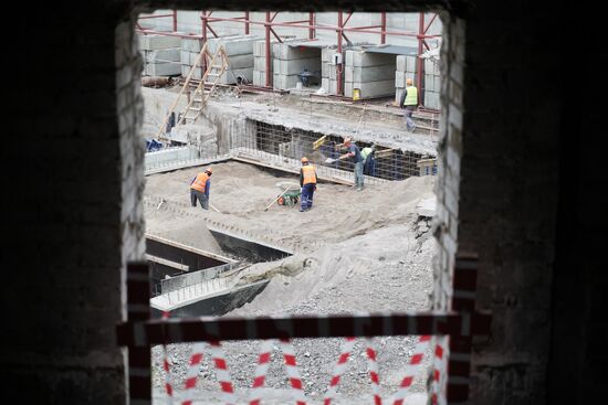 Russia Ukraine Military Operation Theatre Reconstruction
