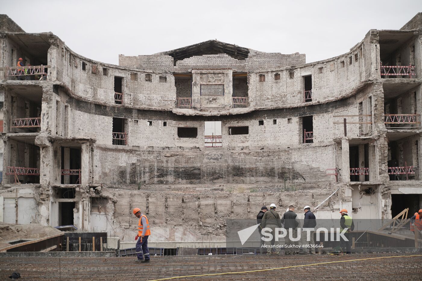 Russia Ukraine Military Operation Theatre Reconstruction