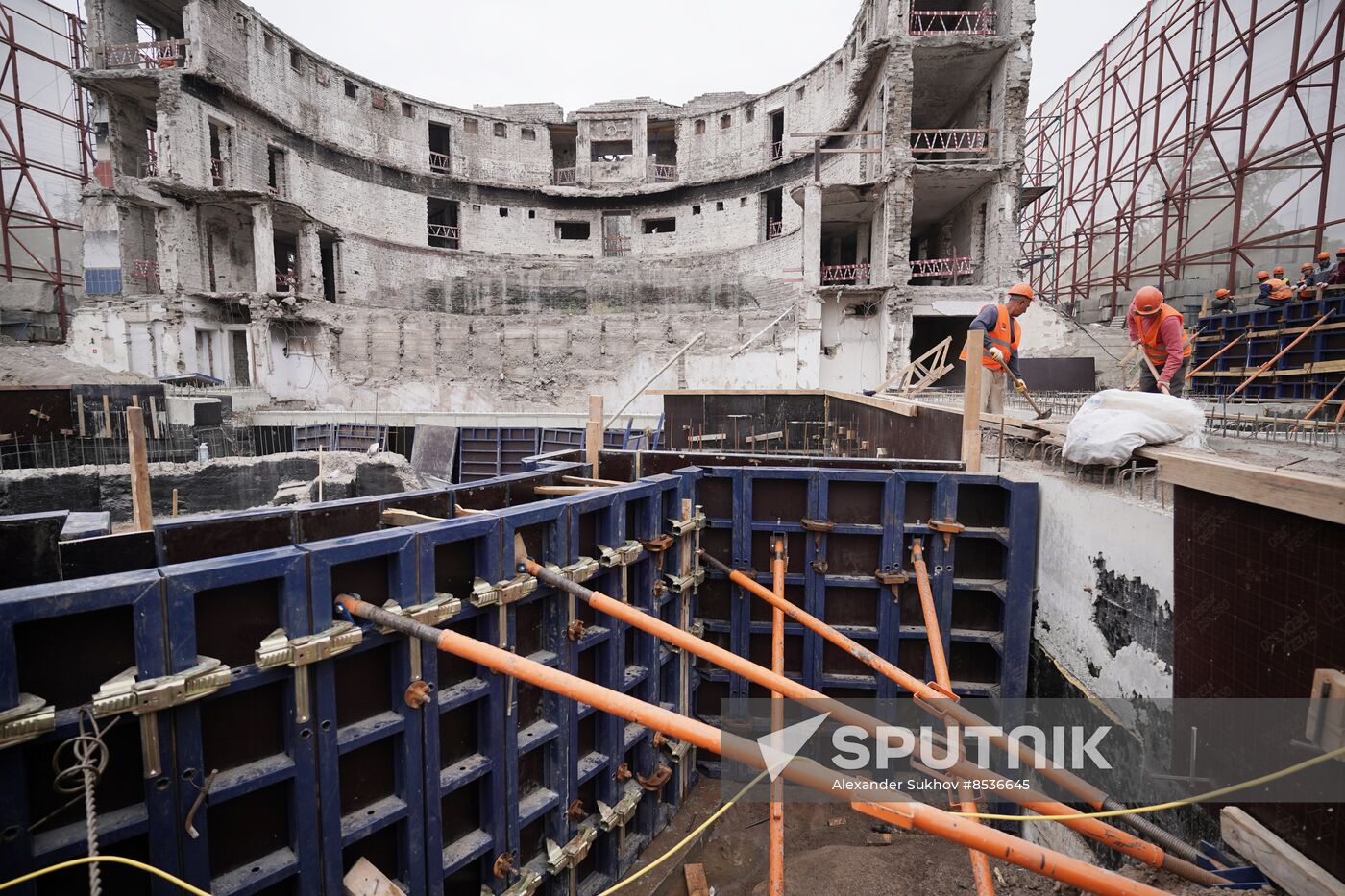 Russia Ukraine Military Operation Theatre Reconstruction