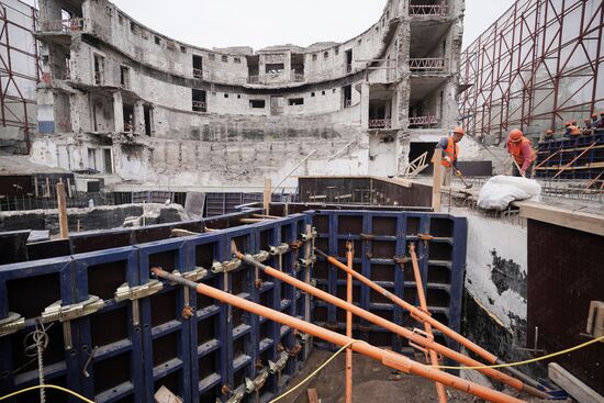 Russia Ukraine Military Operation Theatre Reconstruction