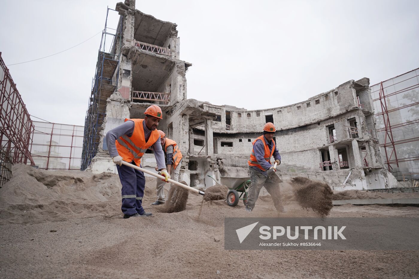 Russia Ukraine Military Operation Theatre Reconstruction