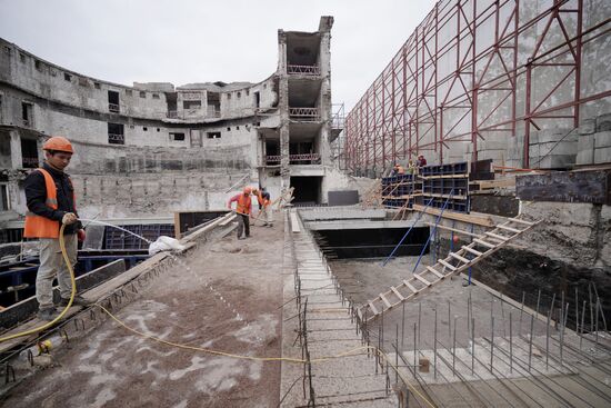 Russia Ukraine Military Operation Theatre Reconstruction