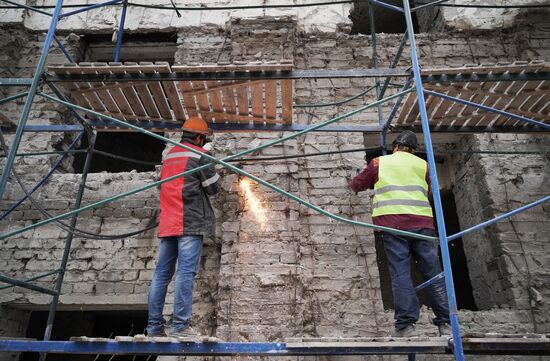 Russia Ukraine Military Operation Theatre Reconstruction