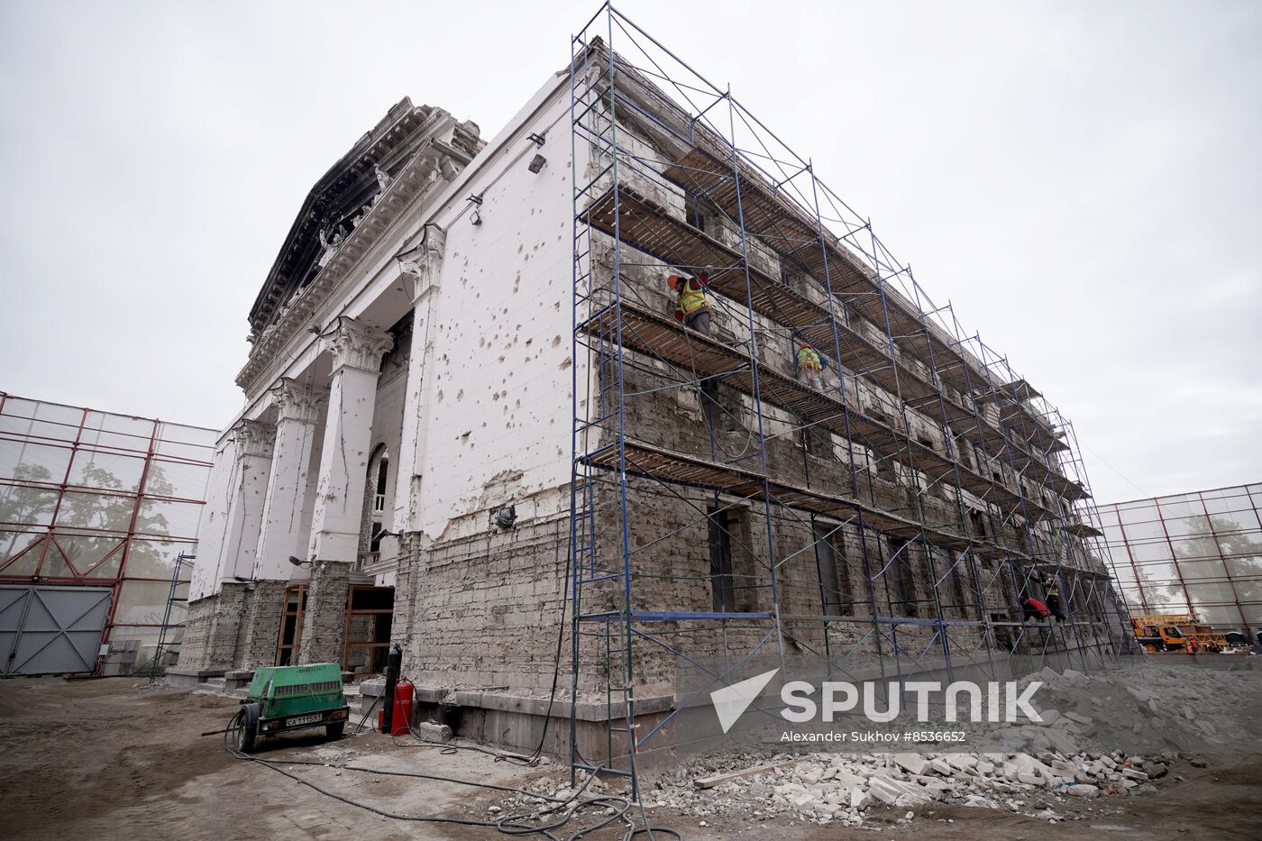 Russia Ukraine Military Operation Theatre Reconstruction