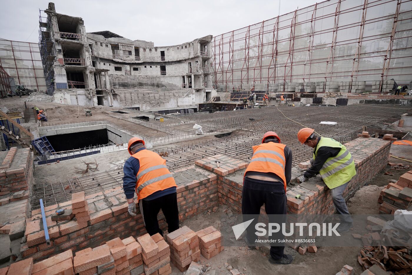 Russia Ukraine Military Operation Theatre Reconstruction
