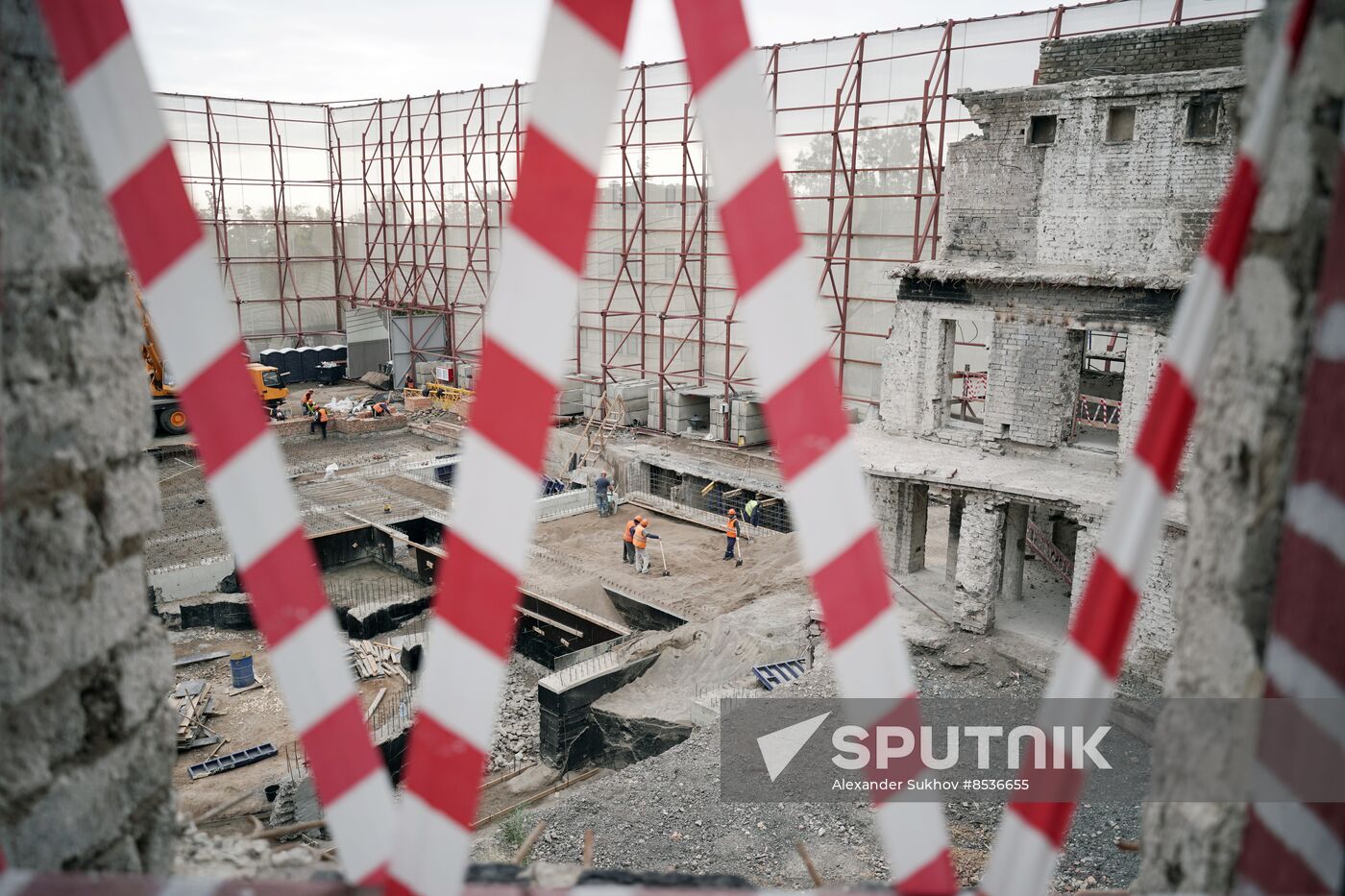 Russia Ukraine Military Operation Theatre Reconstruction