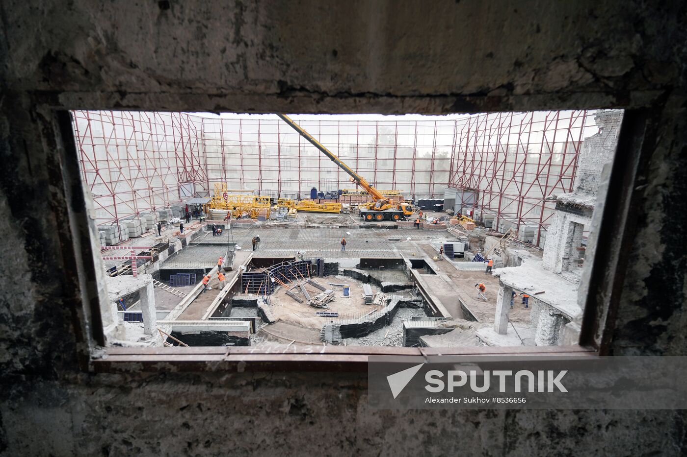 Russia Ukraine Military Operation Theatre Reconstruction