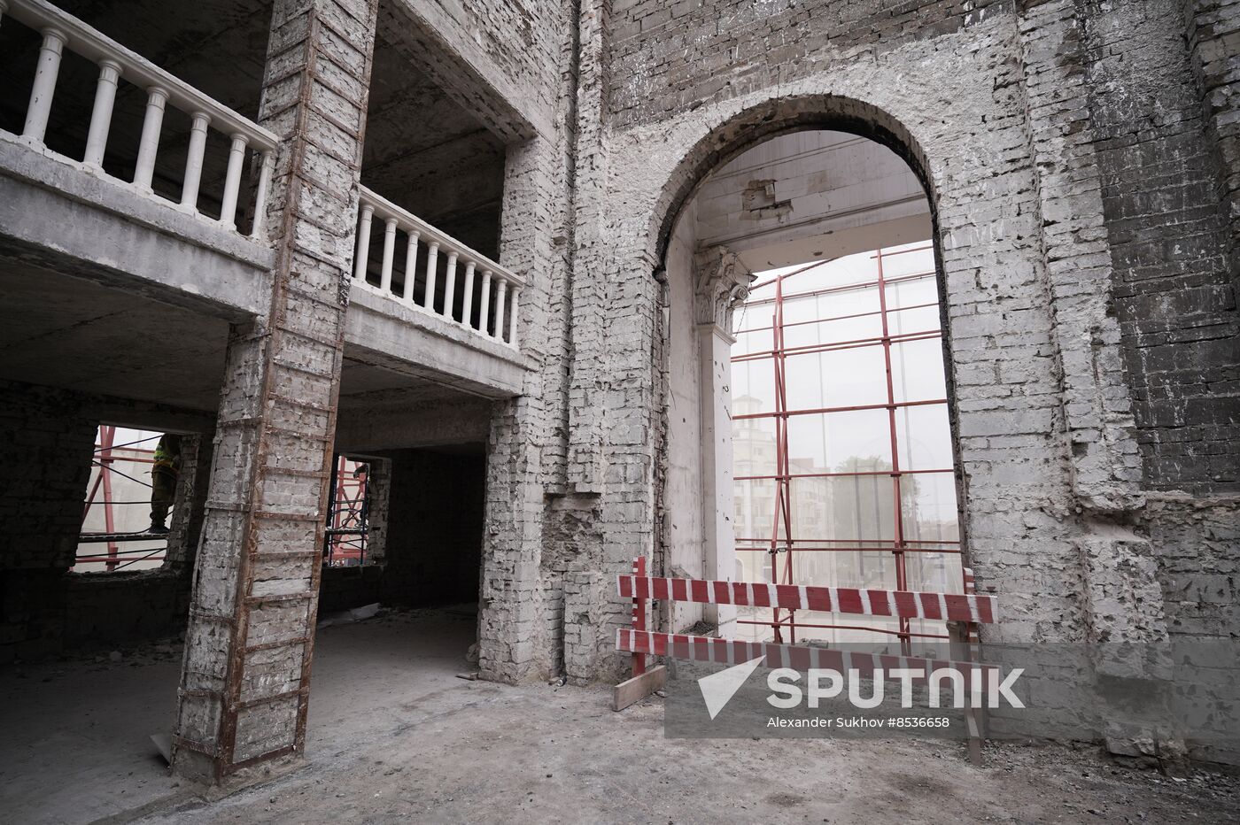 Russia Ukraine Military Operation Theatre Reconstruction