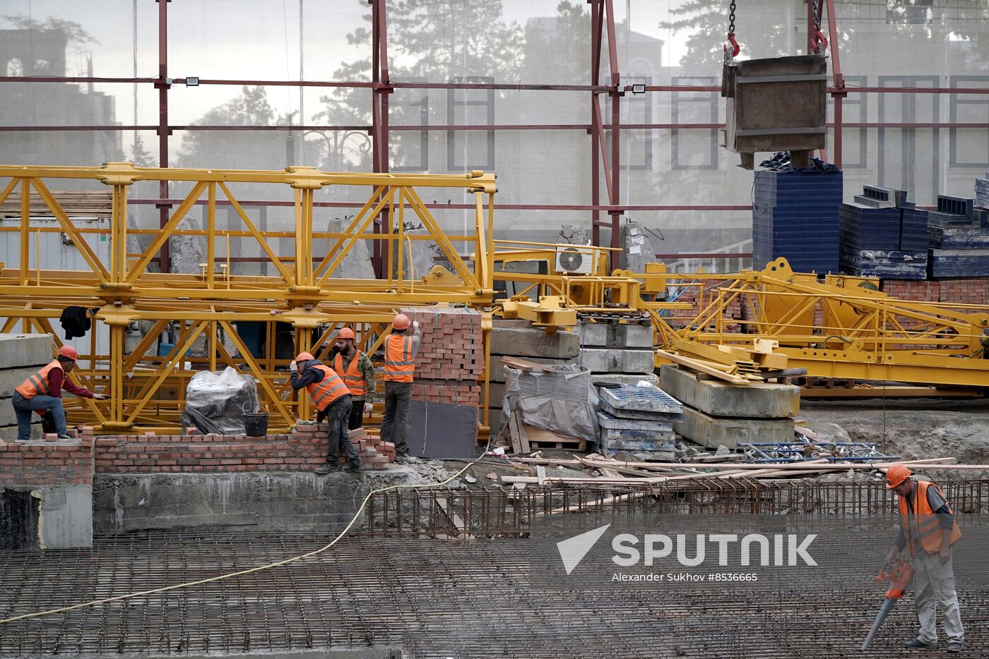 Russia Ukraine Military Operation Theatre Reconstruction